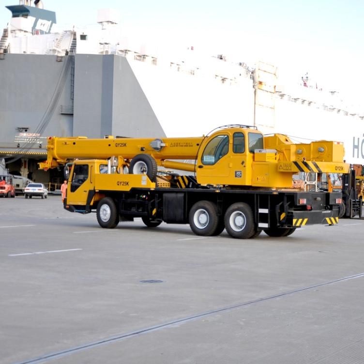 Hot Sale 5 Sections 25ton Mobile Crane Qy25K5d