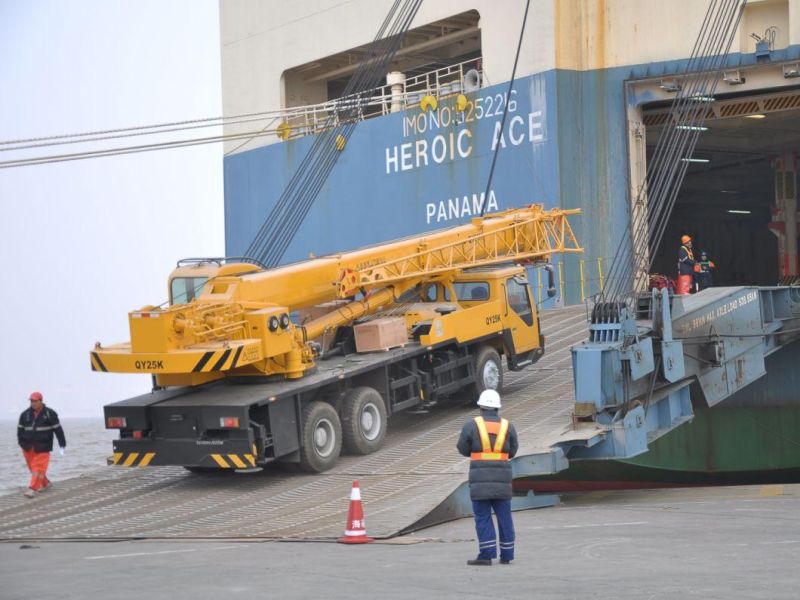 Low Price 25 Ton Small Truck Crane (QY25K-II)