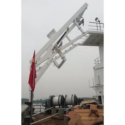 Marine Lifeboat Single Arm Slewing Types of Boat Davits