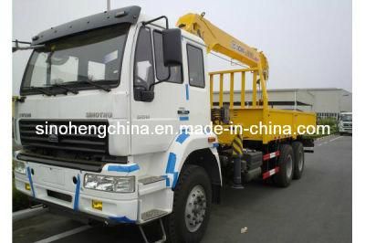 HOWO 10 Ton Hydraulic Truck Mounted Crane