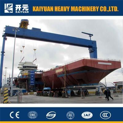 Remarkable Huge Type Ship Building Gantry Crane