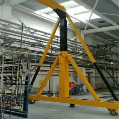 Hot Sale Portable Mini Gantry Crane with Wheel