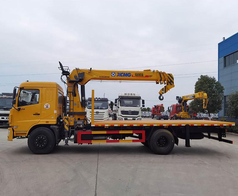 4X2 Dongfeng Boom Truck Mini Crane China Supplier