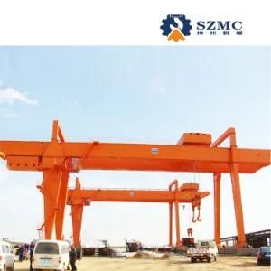 U Type Container Gantry Crane Double Girder Lifting Equipment 40/10t