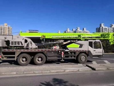 Powerful 35t Hot Truck Crane for Lifting Work in Uzbekistan Ztc350h562