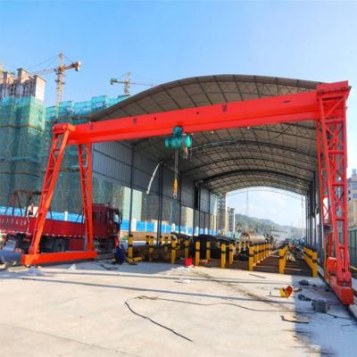 3 Ton 5ton Truss Single Girder Gantry Crane with Trolley