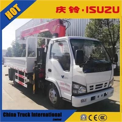 Isuzu Npr 600p 4*2 120HP Truck Mounted Crane