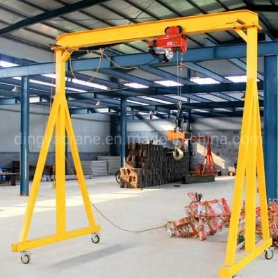 Dingya Crane Light Duty Easy Operated Mobile Gantry Crane Fast Delivery