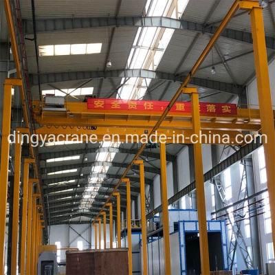 Workshop Lifting Equipment 16ton Double Beam Overhead Crane