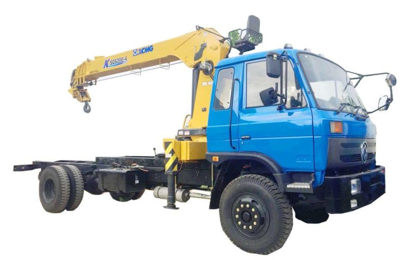 Sq2zk1 2 Tons Truck-Mounted Crane with Foldable Arm for Sale