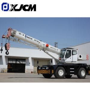 China 35ton Rt Construction Mobile Rough Terrain Crane in Tanzania