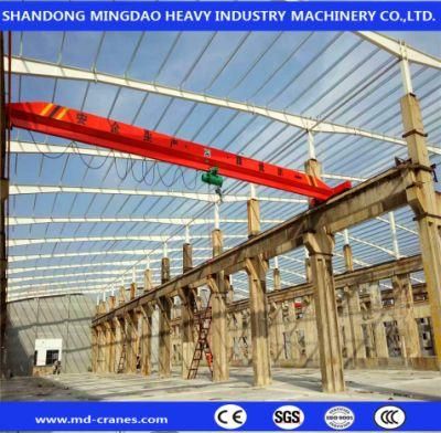 China Electric Indoor Single Girder Overhead Crane Traveling Bridge Crane 5 Ton