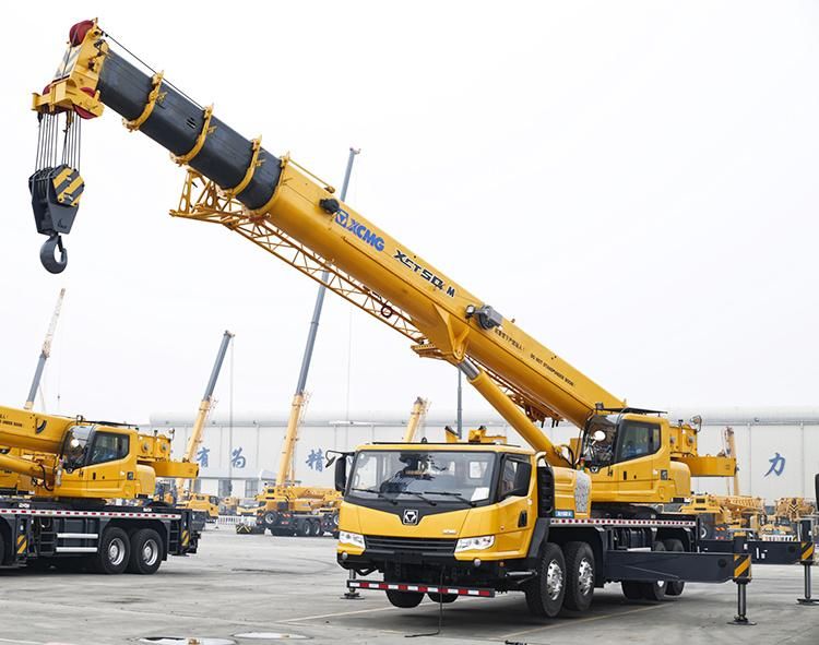 XCMG New 50ton Truck Crane Xct50_M with High Temperature High Dust Resistance Mobile Crane for The Middle East and African