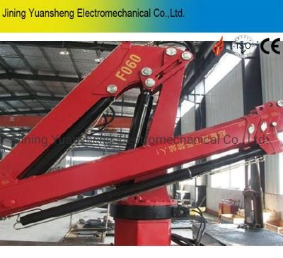 China Factory Price 5 Ton Hydraulic Folding Truck Mounted Crane for Lifting