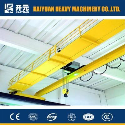 2t Electric Hoist Traveling Double Girder Hook Overhead Crane