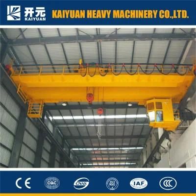 Lifting Steel Coil 25ton 20 Ton Double Girder 1 Ton 32 Ton Electric Hoist Overhead Crane