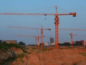 Qtz160 (TC6516) Tower Crane with Max. Load Capacity: 10t/Jib: 65m