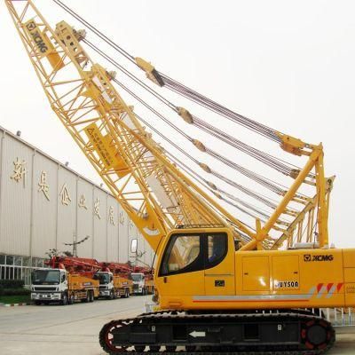 China 55t Crawler Crane Small Truck Crane with Weichai Engine