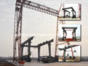 Yachtyard Rubber Wheel Gantry Crane