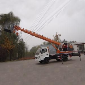 Small 6ton Wheel Tire Truck Mounted Crane