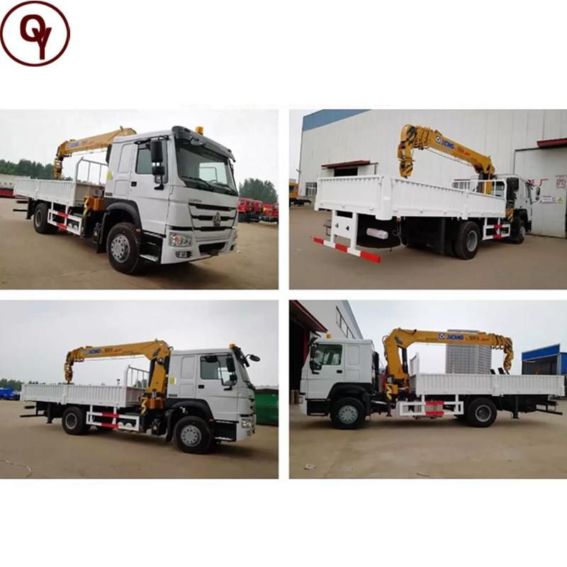 HOWO 12 Tons Truck-Mounted Crane Lorry Truck with Construction Equipment
