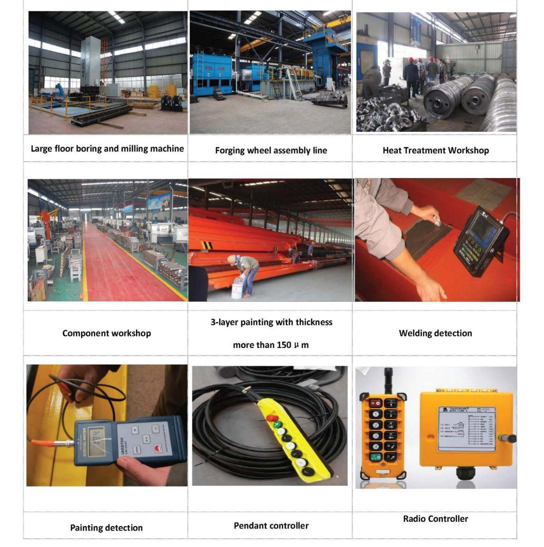 Industry Equipment Mobile Semi Gantry Crane with Factory Price