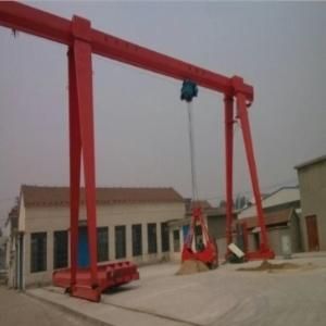 Single Girder Junkyard Gantry Crane 5t with Grab