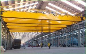 Electric Motor Driven Double Girder Overhead Travelling Crane for Workshop