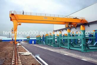2-10 Ton Semi-Gantry Crane with Electric Hoist for Workshop and Logstics