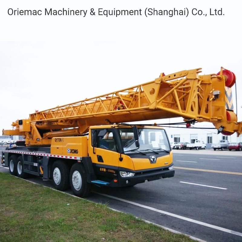 China Top Brand 70 Ton Crane Qy70K-I Qy70kh 50t 70t Mobile Crane in Dubai