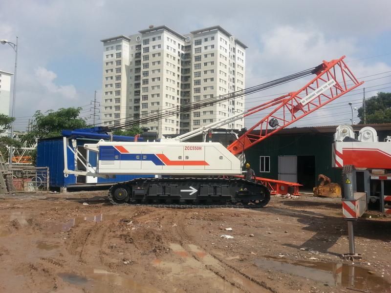 Zoomlion Low Price 550 Ton Crawler Crane Zcc550h