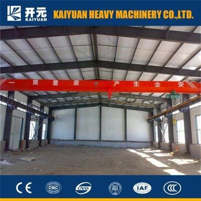 1t Electric Traveling Hook Single Girder Overhead Crane