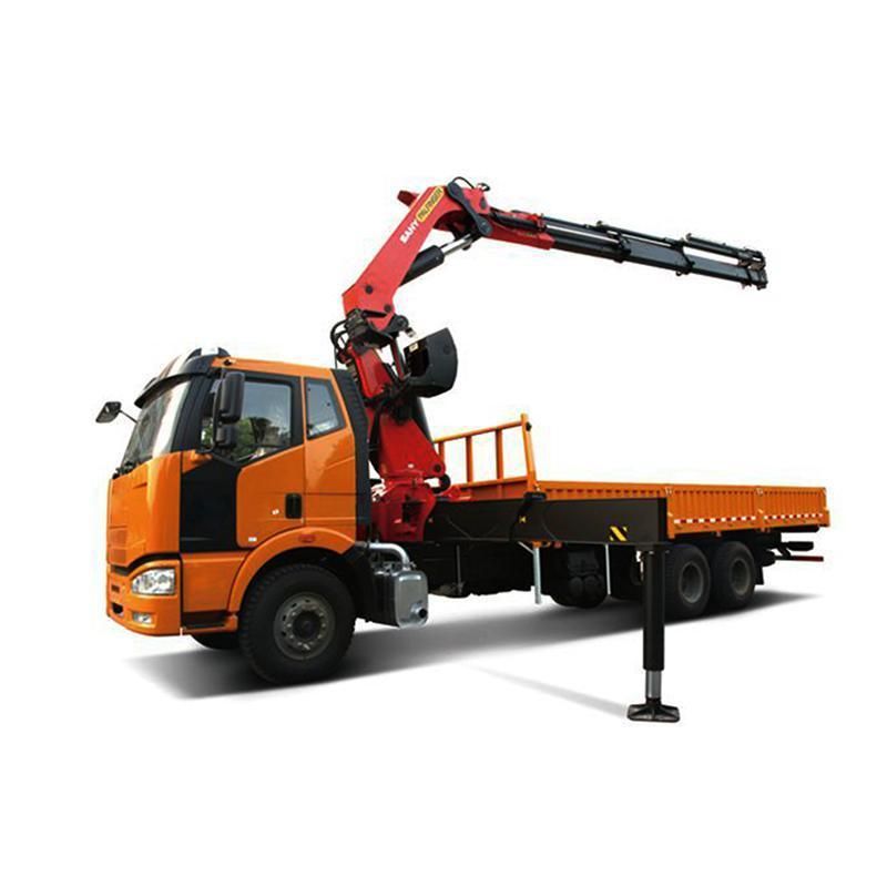 China Brand 14 Ton Truck Crane New Truck Mounted Crane Price Sps35000