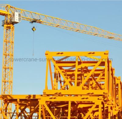 Suntec Brand Hot Sale Construction Tower Crane Qtz63 6 Tons