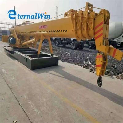 Knuckle Telescopic Hydraulic Deck Pedestal Boom Deck Marine Crane