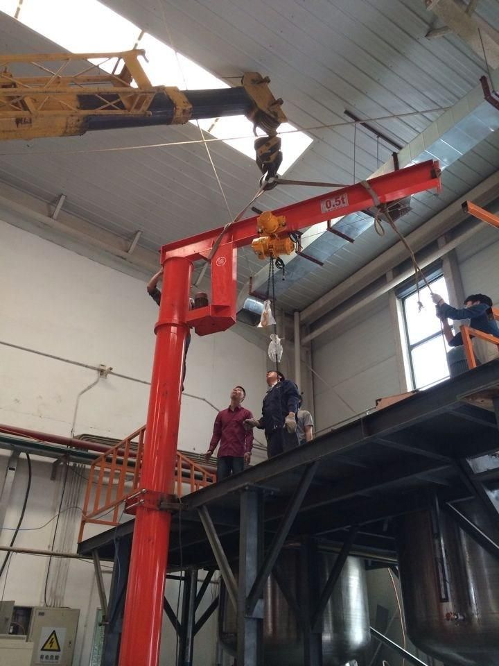 Bzd Type Heavy Duty Swing Level Jib Crane
