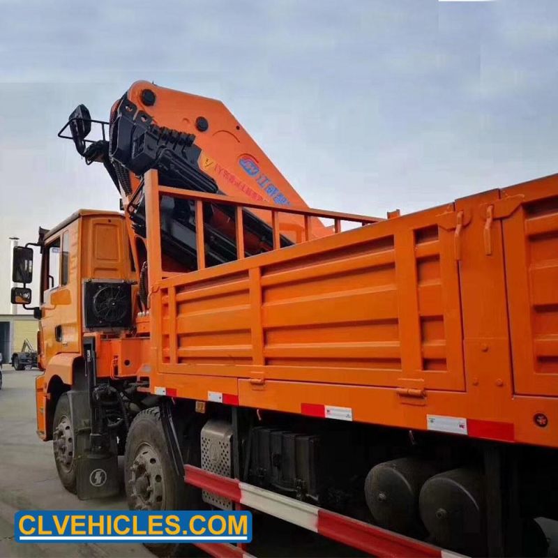 Folding Boom Crane Shacman 20ton Truck Mounted Crane Truck