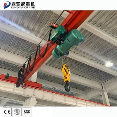 Frequency Motor Best Single Girder Overhead Crane 50 Ton