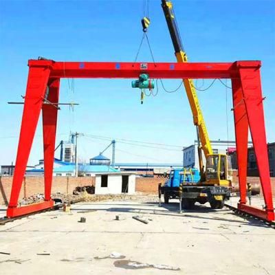 5 Ton Mobile Workshop Outdoor Used Single Girder Gantry Crane Cantilever Gantry Cranes for Sale