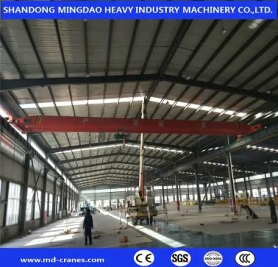 CE Certification 15t Single Beam Motorized Bridge Crane