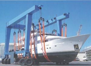 50 100 300 500 Ton All-Wheel Steering Boat Travel Lift