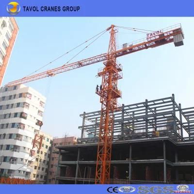 Qtz63 5t 50m Jib Hammer Head Tower Cranes