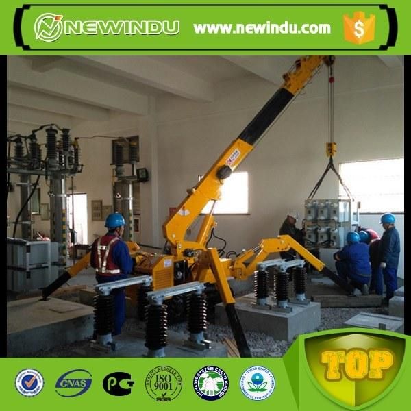 3 Ton Spider Mobile Mini Crawler Crane with EU Standard