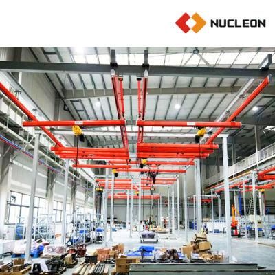 Nucleon 1 Ton Manual Sliding Hoist Travel Crane Travel Monorail Crane