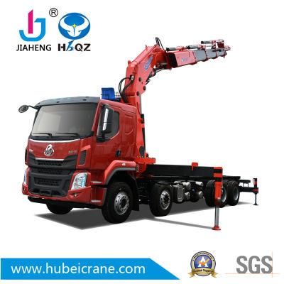 Sinotruk HOWO 6*4 336HP Chassis Cargo Crane Truck with 25 Ton Knuckle Boom Crane For Lifting (SQ500ZB6)
