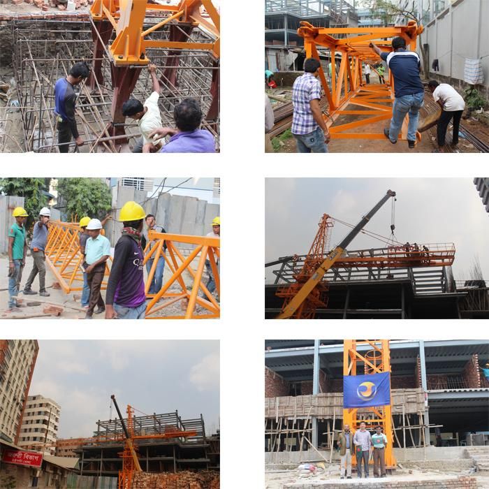 Self-Erecting Remote Control Tower Crane From Tavol Brand