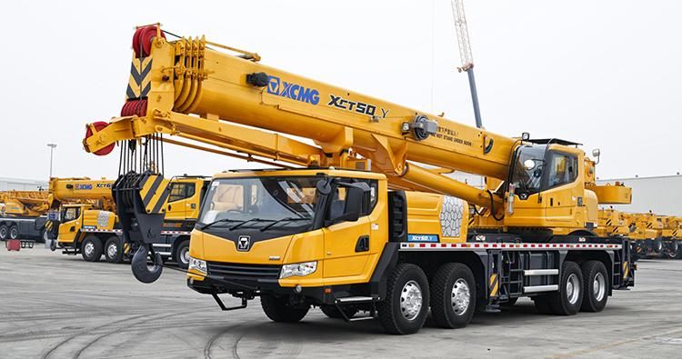 XCMG Official 50 Ton Construction Truck Crane Xct50_Y