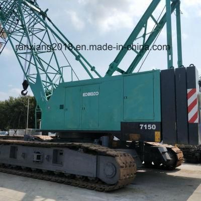 Used Kobelco Crawler Truck Crane 7150 150ton in Good Quality!