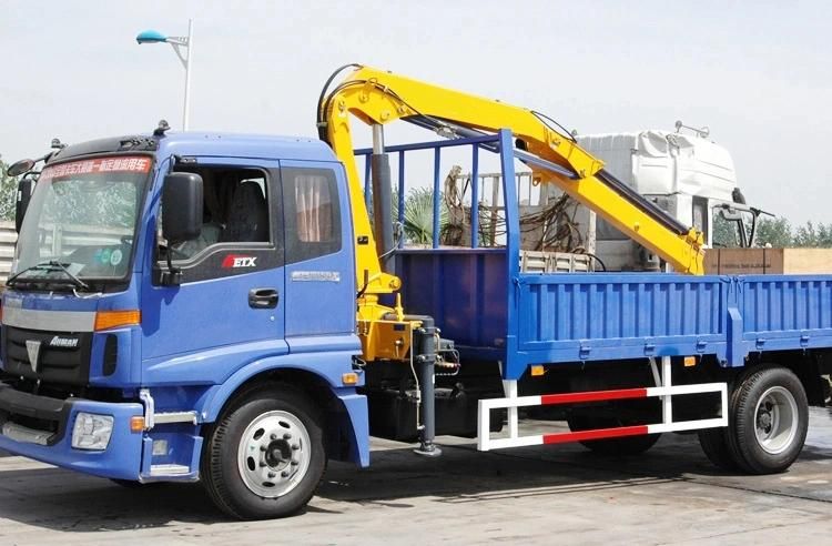 Chinese Cheapest Price 8 Ton Truck-Mounted Crane with Foldable Arm Sq8zk3q