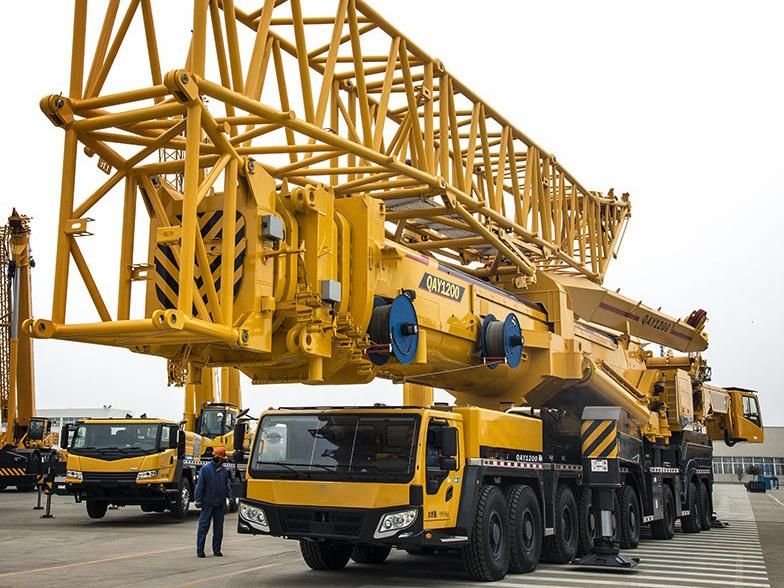 Qay1200 1200 Ton Biggest Mobile All Terrain Crane Price